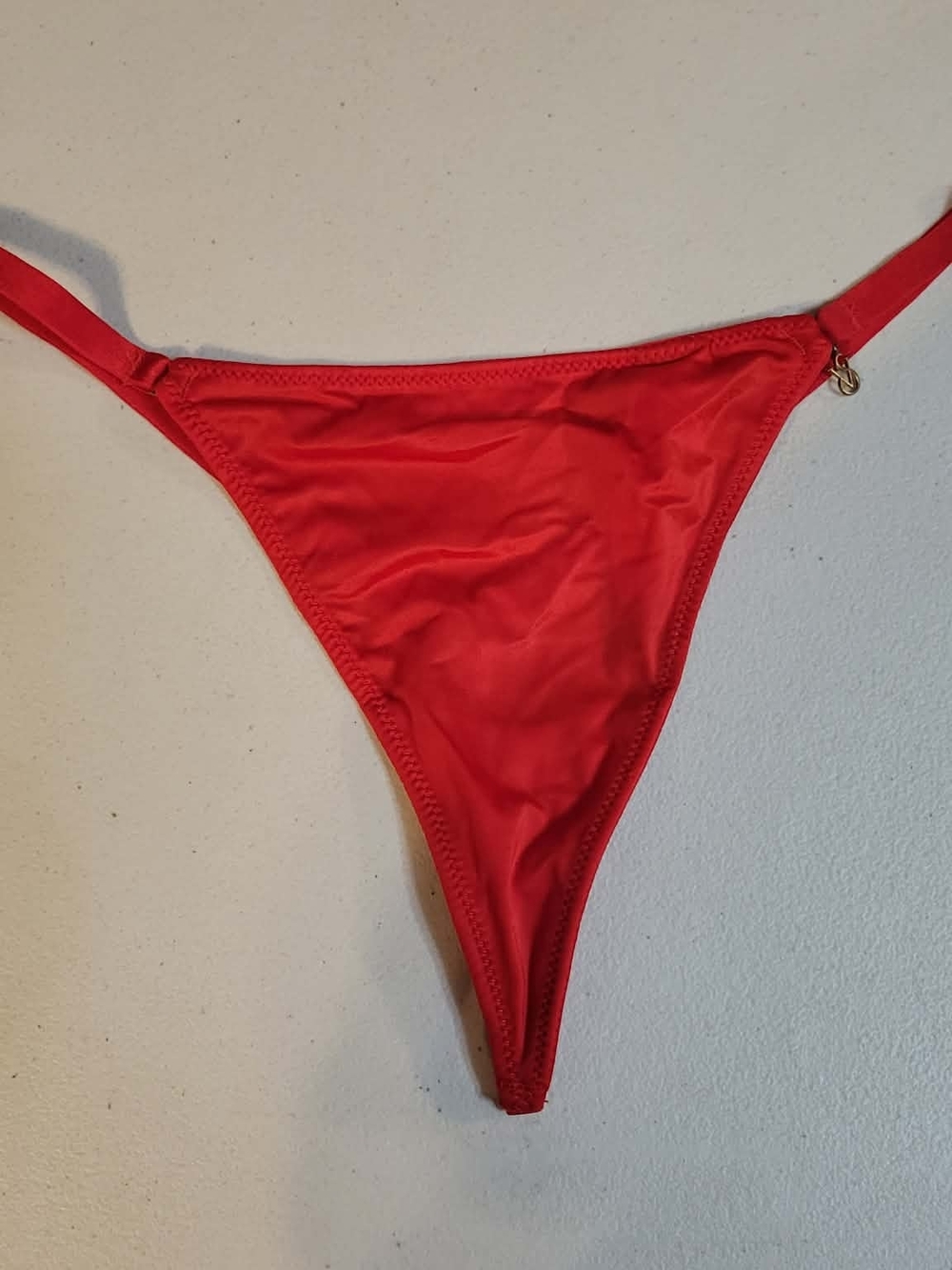 Victoria's Secret Red G String Thong Panty New With Tags